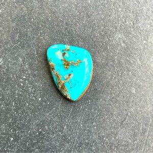 Morenci Natural Turquoise 16.26 carats Freeform Gemstone Cabochon